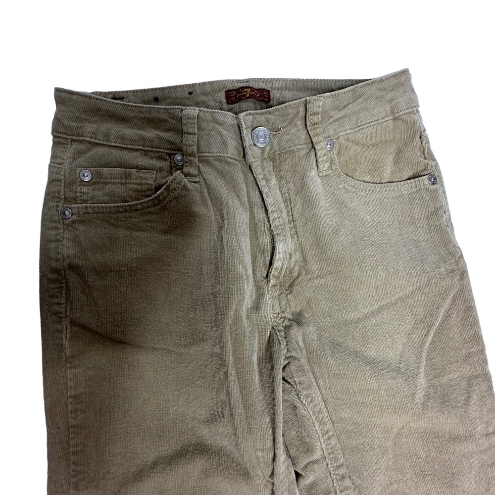 Boys 7 For All Mankind khaki Color Corduroy Pants 14 - Picture 6 of 8